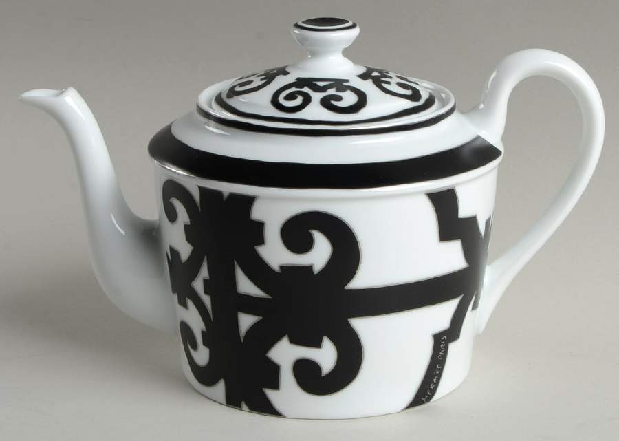Balcon du Guadalquivir Black Tea/Coffee Pot & Lid by Hermes-1