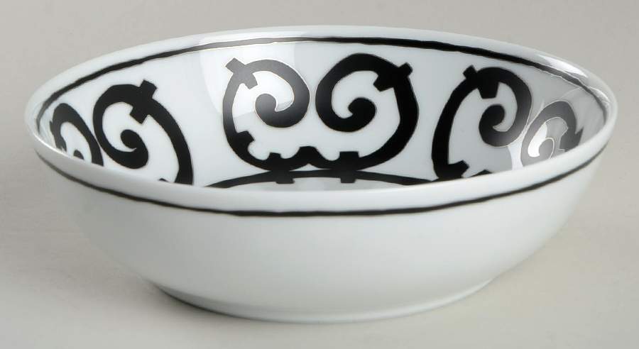 Balcon du Guadalquivir Black Coupe Cereal Bowl by Hermes-1