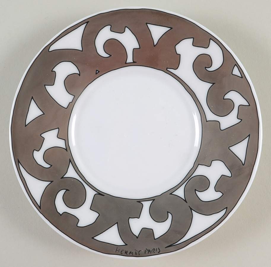 Balcon du Guadalquivir Platinum Saucer by Hermes-1