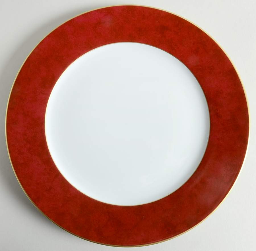 Bordeaux (Gold Trim) Service Plate (Charger) by Haviland-1