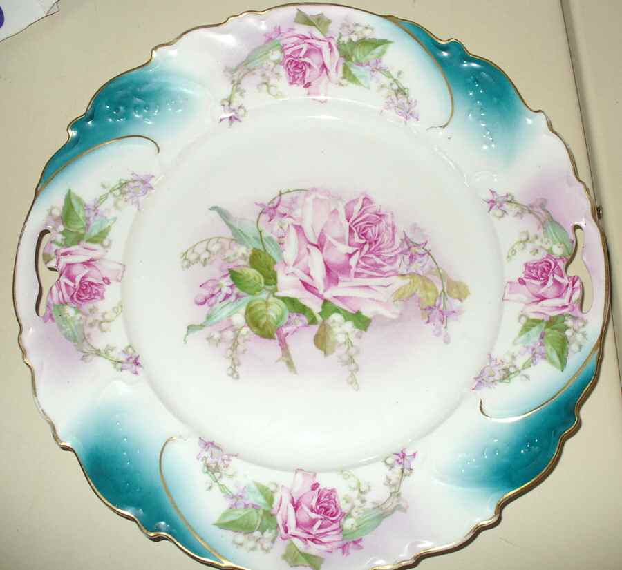 HAB117 Handled Cake Plate by Habsburg-1