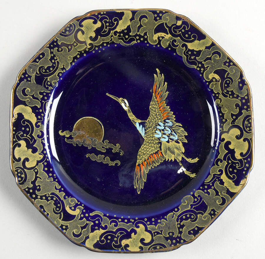 Golden Moon Bread & Butter Plate by Hales, Hancock & Godwin-1