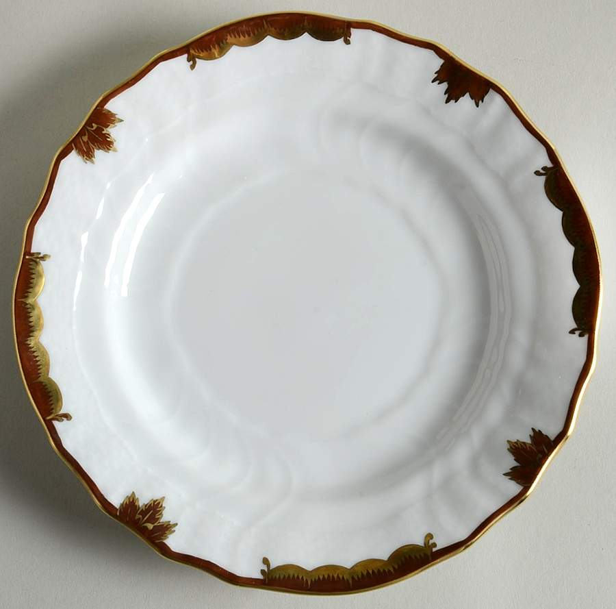 Princess Victoria Brown Bread & Butter Plate by Herend-1