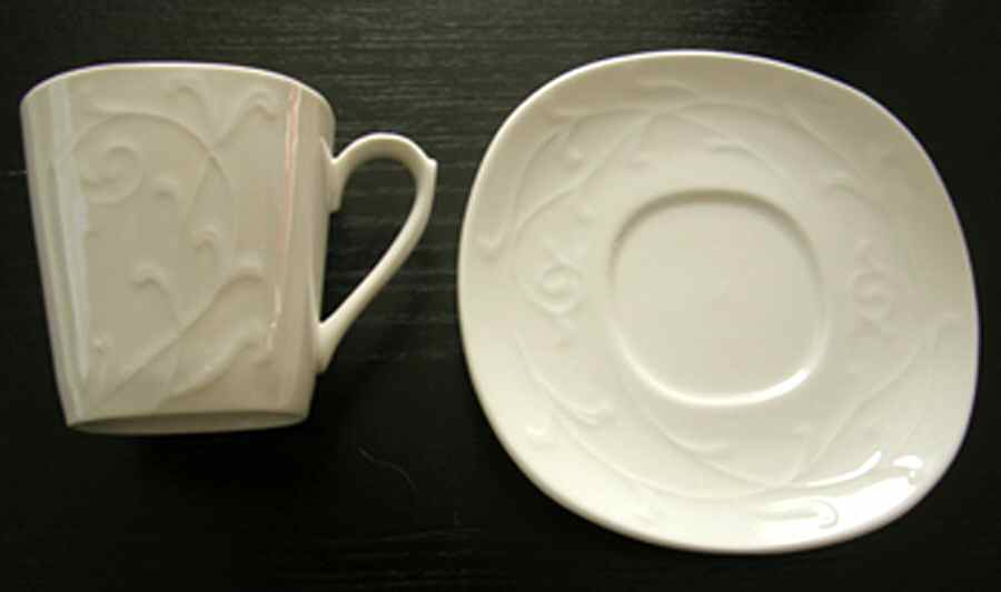 Sam & Squito Flat Cup & Saucer Set by Home Centre-1