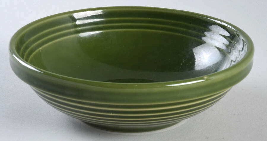 Bosque Moss Green Grapefruit Bowl by Homer Laughlin -1