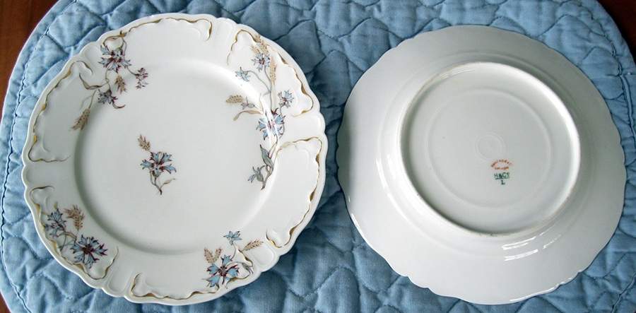 Schleiger 73-8 Salad Plate by Haviland-1