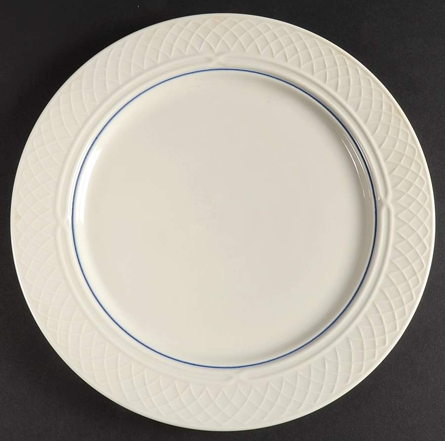 Jade Cobalt Blue Dinner Plate by Homer Laughlin -1
