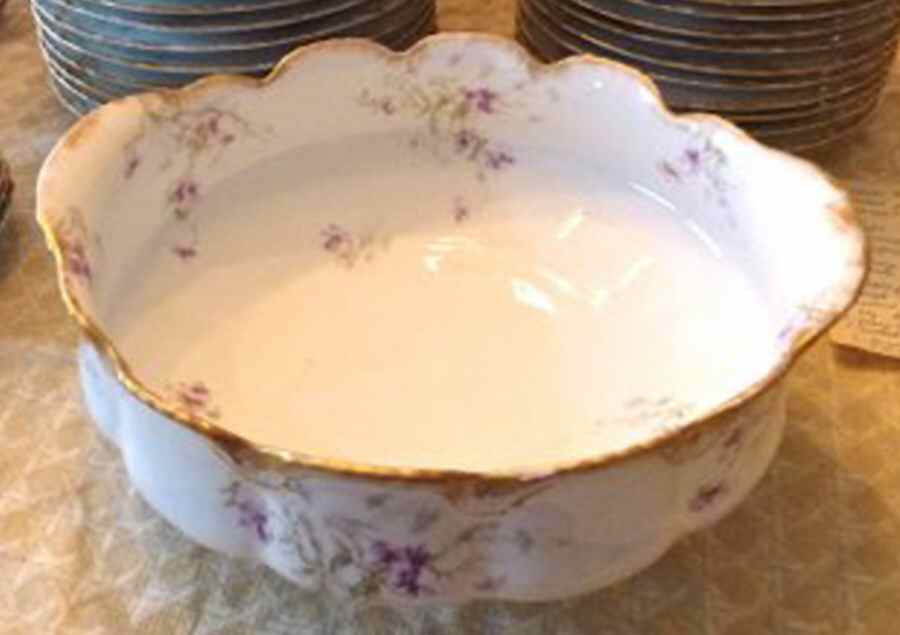 Schleiger 148-12 Large Salad Serving Bowl by Haviland-1