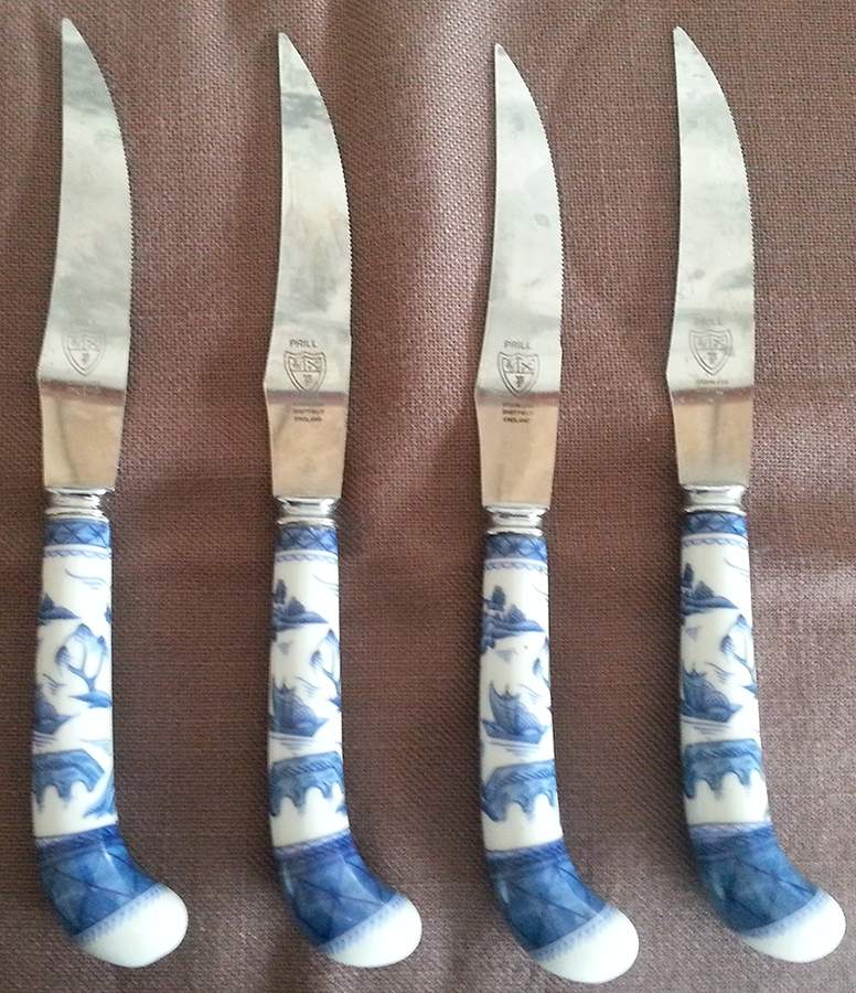 Canton Individual Steak Knive - Set of 4 by Mottahedeh-1