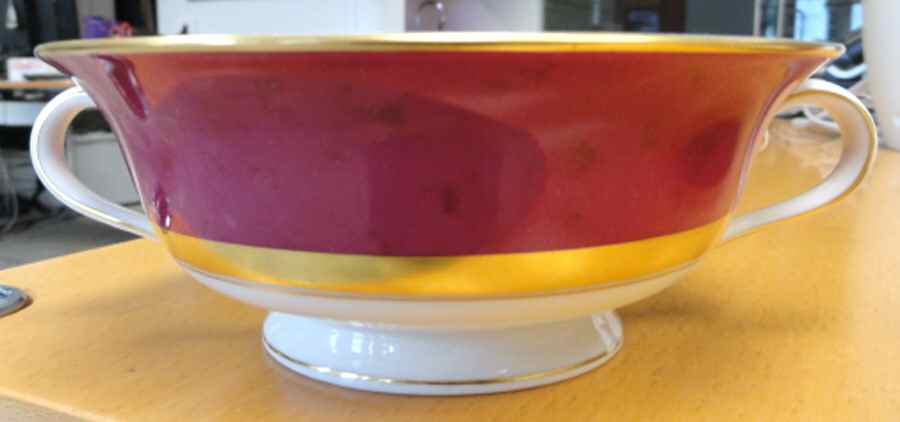 MCP7 Footed Cream Soup Bowl by Herend-1