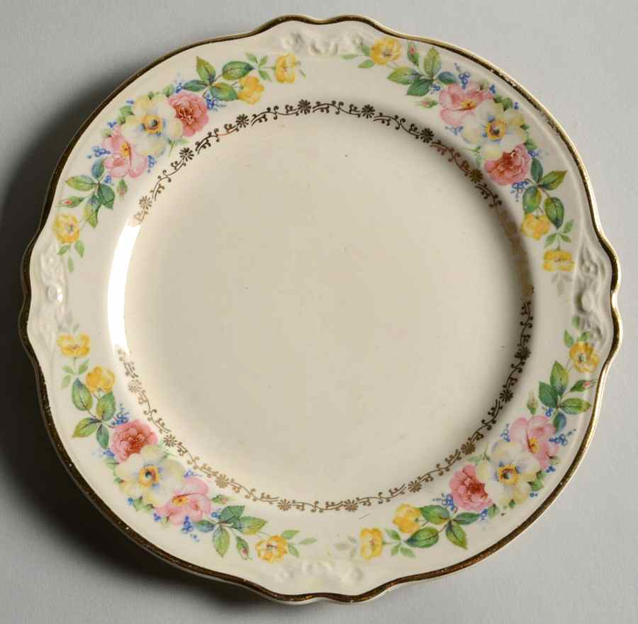 VR204 Bread & Butter Plate by Homer Laughlin -1