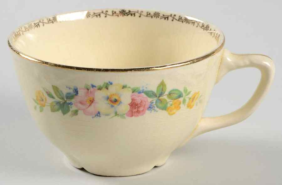 VR204 Flat Cup by Homer Laughlin -1
