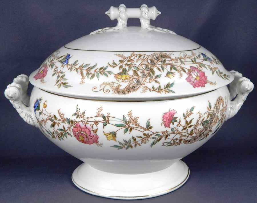 Schleiger 486-8 Tureen &  Lid by Haviland-1