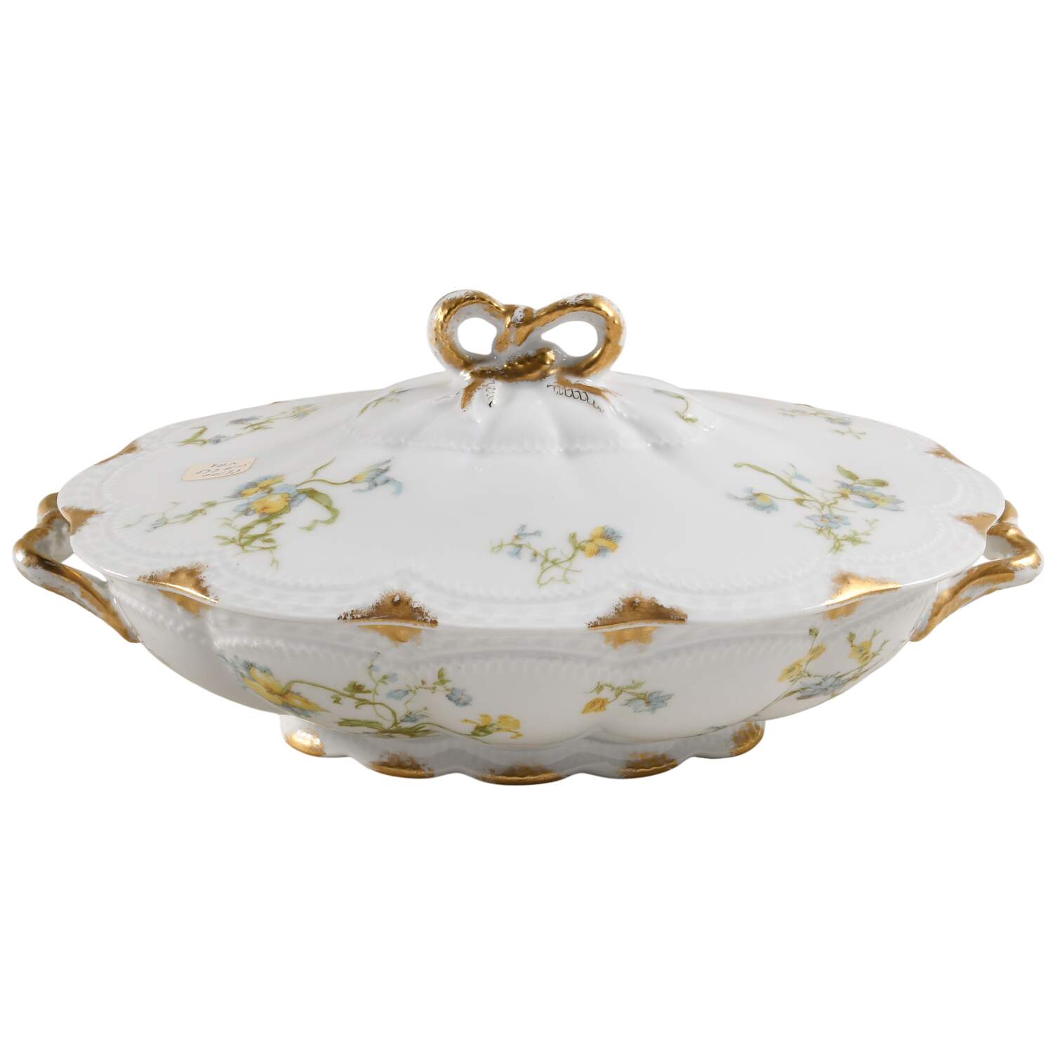Schleiger 663-5 Oval Covered Vegetable by Haviland-1