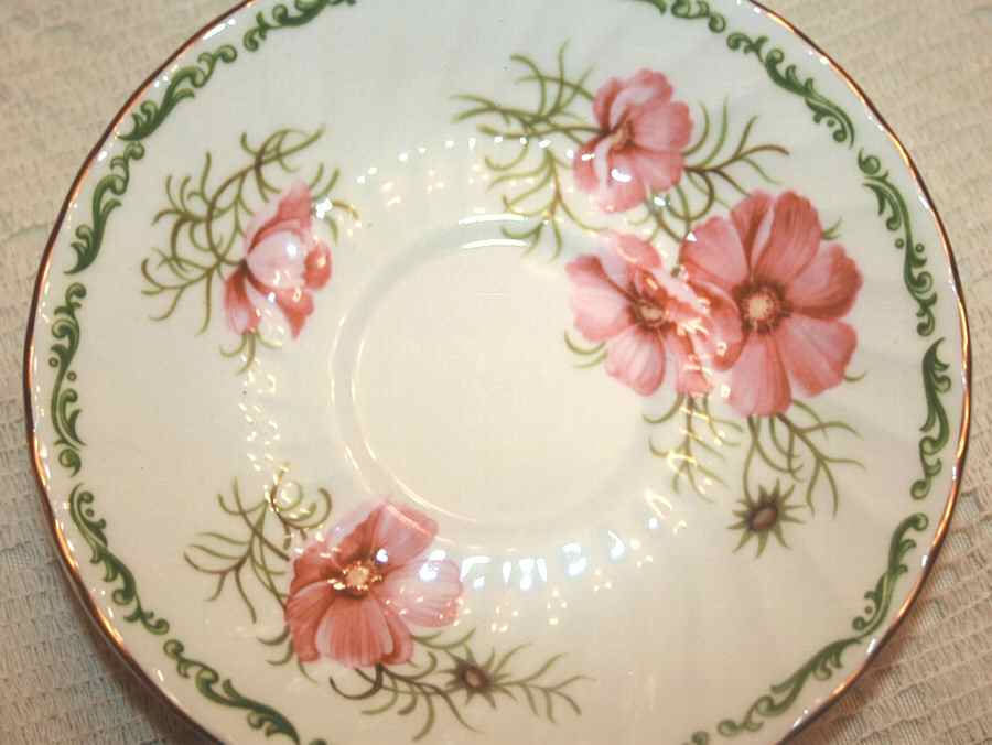Flower of the Month Saucer for Flat Cup by Hudson & Middleton-1