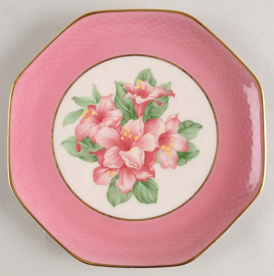 Greenbrier, The Square Salad Plate by Homer Laughlin -1