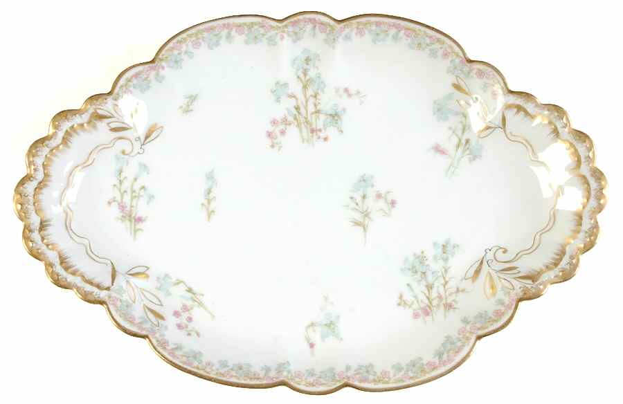 Schleiger 229-1 11" Oval Serving Platter by Haviland-1
