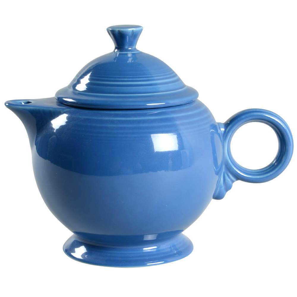 Fiesta Lapis Blue (Intro 2013) Teapot & Lid by Homer Laughlin -1