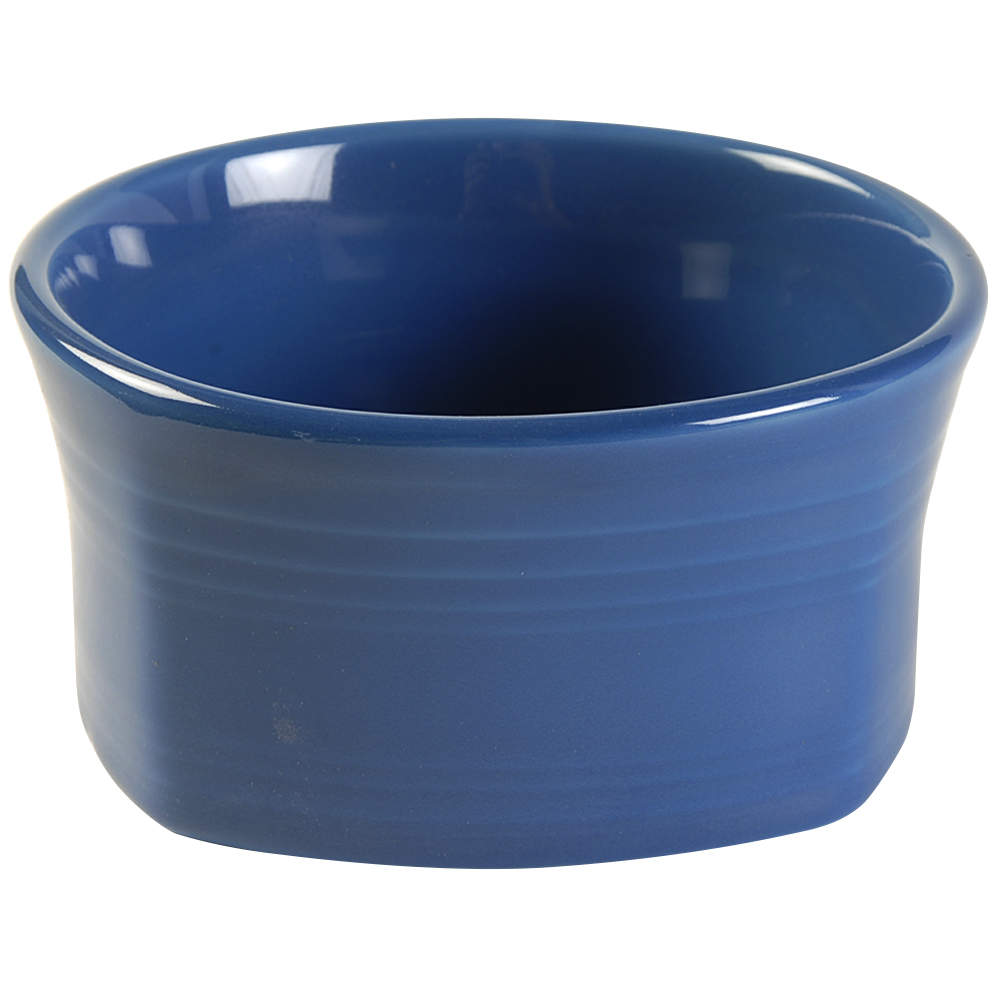 Fiesta Lapis Blue (Intro 2013) Square Soup/Cereal Bowl by Homer Laughlin -1