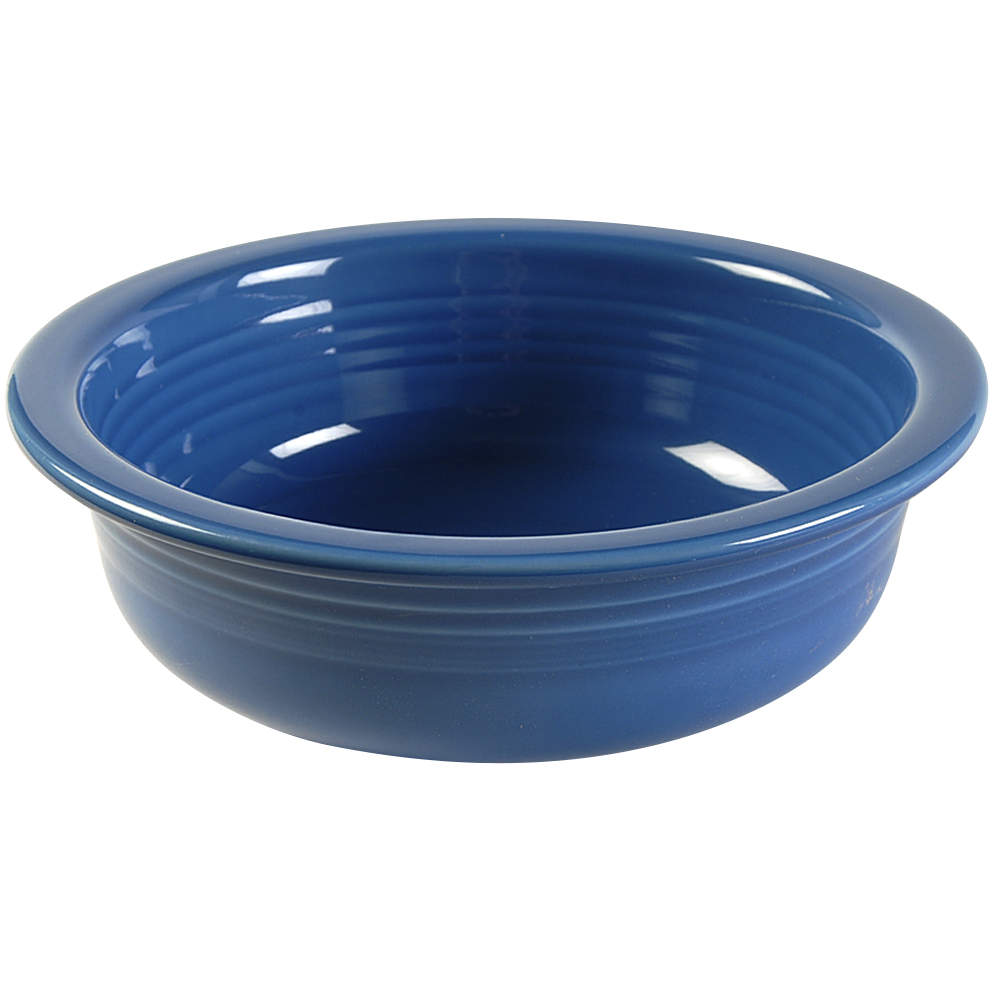 Fiesta Lapis Blue (Intro 2013) 8" Round Vegetable Bowl by Homer Laughlin -1