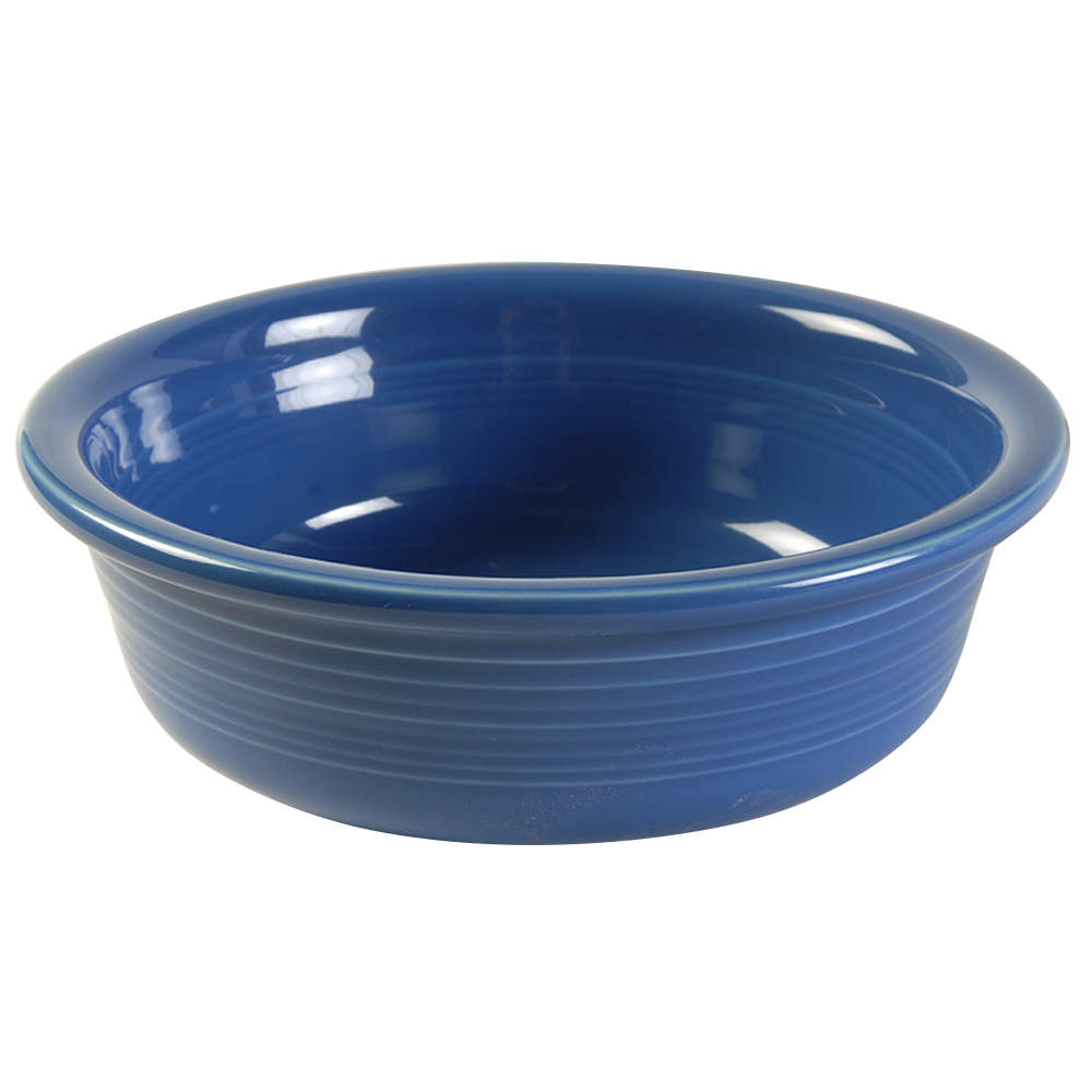 Fiesta Lapis Blue (Intro 2013) 7" Round Vegetable Bowl by Homer Laughlin -1