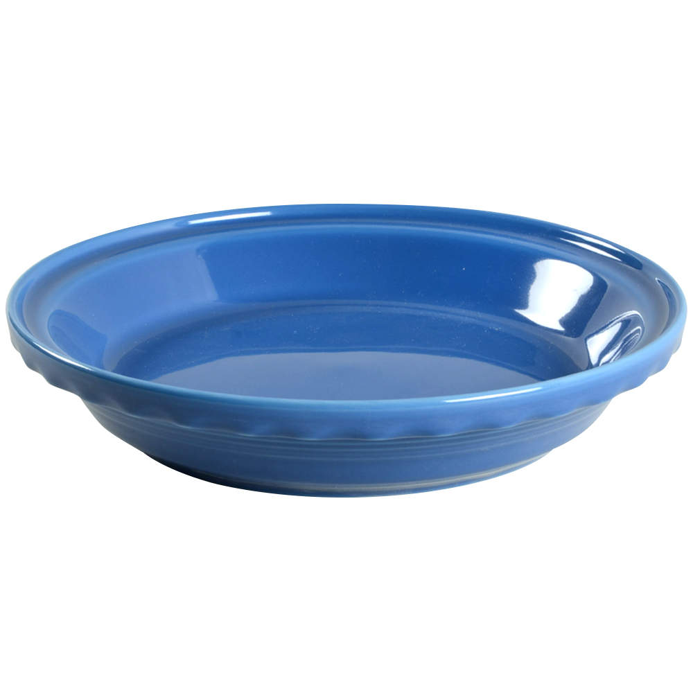 Fiesta Lapis Blue (Intro 2013) 10" Pie Baking Plate by Homer Laughlin -1