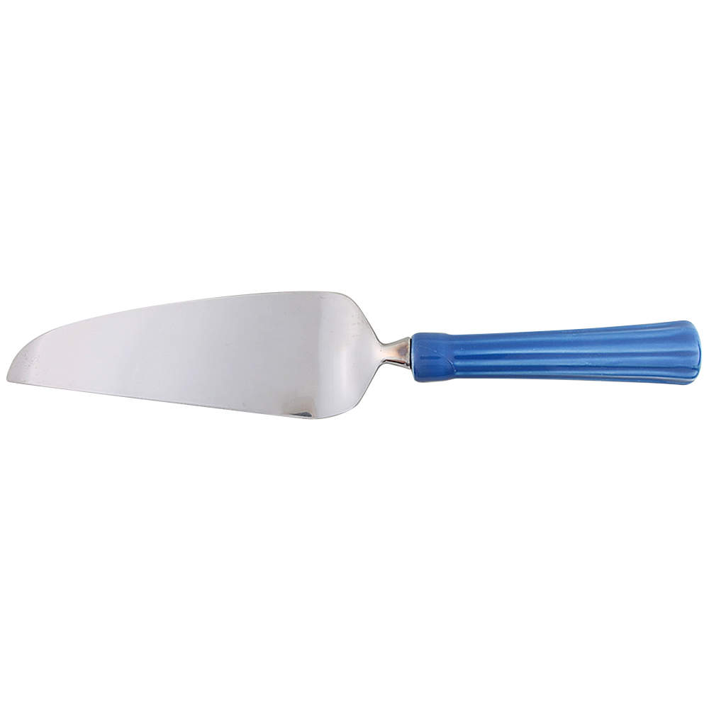 Fiesta Lapis Blue (Intro 2013) Pie & Cake Server with Stainless Blade by Homer Laughlin -1
