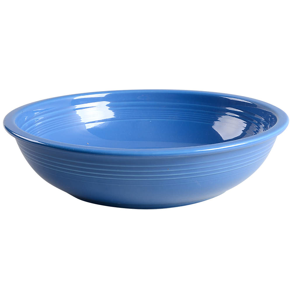 Fiesta Lapis Blue (Intro 2013) 12" Pasta Serving Bowl by Homer Laughlin -1