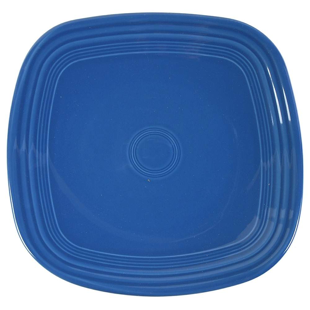 Fiesta Lapis Blue (Intro 2013) Square Dinner Plate by Homer Laughlin -1