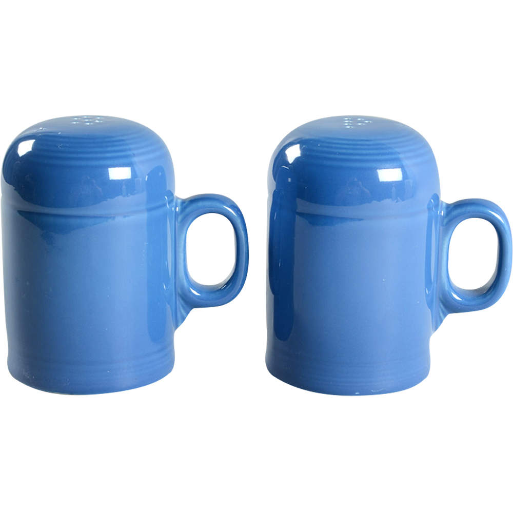 Fiesta Lapis Blue (Intro 2013) Stove Top Salt & Pepper Set by Homer Laughlin -1