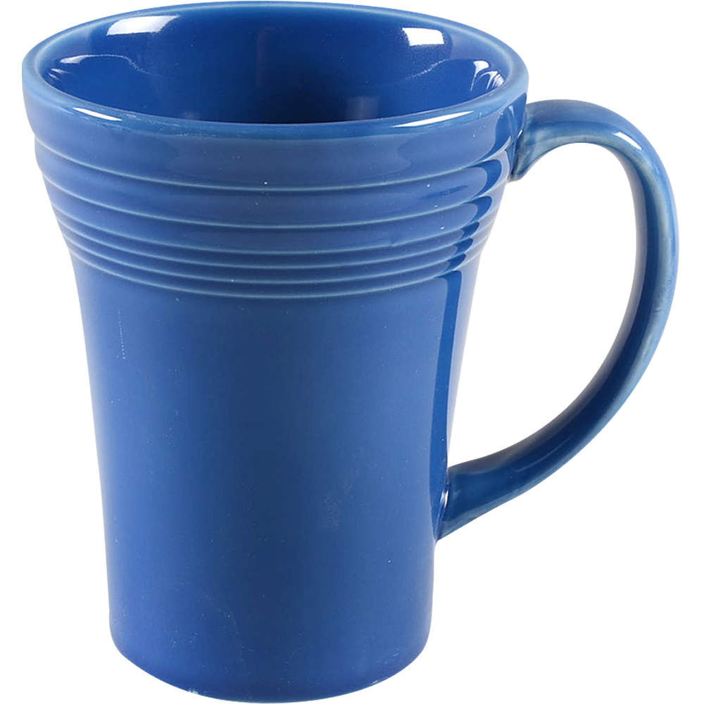 Fiesta Lapis Blue (Intro 2013) 16 Oz Bistro Latte Mug by Homer Laughlin -1