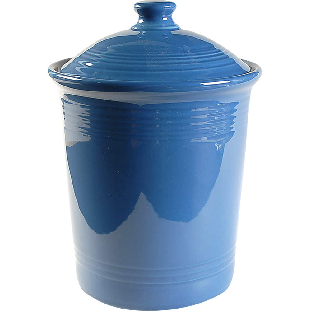 Fiesta Lapis Blue (Intro 2013) Large Canister & Lid by Homer Laughlin -1