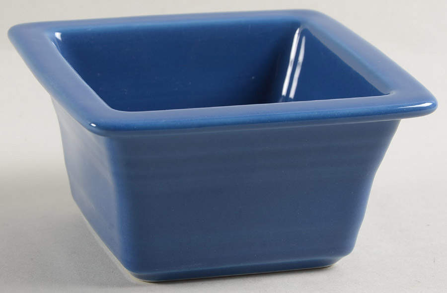 Fiesta Lapis Blue (Intro 2013) Square Box No Lid by Homer Laughlin -1