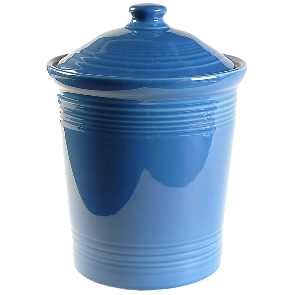 Fiesta Lapis Blue (Intro 2013) Medium Canister & Lid by Homer Laughlin -1