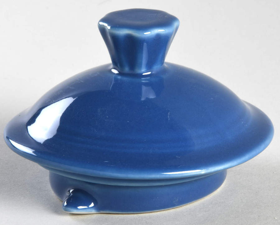 Fiesta Lapis Blue (Intro 2013) Lid for Teapot by Homer Laughlin -1