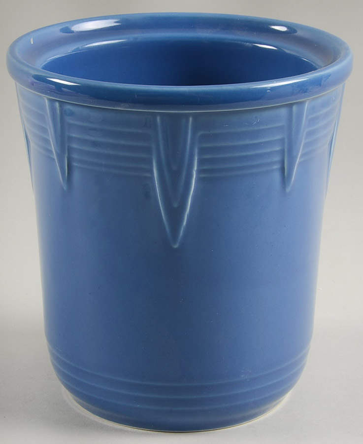 Fiesta Lapis Blue (Intro 2013) Small Canister No Lid by Homer Laughlin -1
