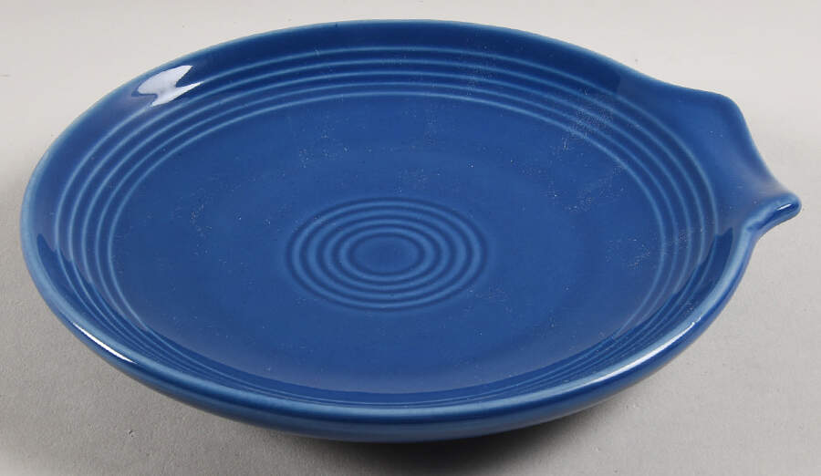 Fiesta Lapis Blue (Intro 2013) Double Spoon Rest/Holder by Homer Laughlin -1