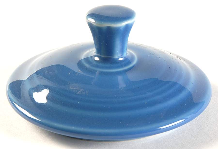 Fiesta Lapis Blue (Intro 2013) Lid for Individual Sugar Bowl by Homer Laughlin -1