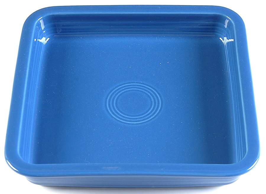Fiesta Lapis Blue (Intro 2013) Square Utility Tray by Homer Laughlin -1
