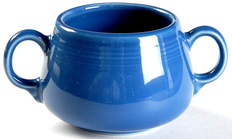 Fiesta Lapis Blue (Intro 2013) Sugar Bowl No Lid by Homer Laughlin -1