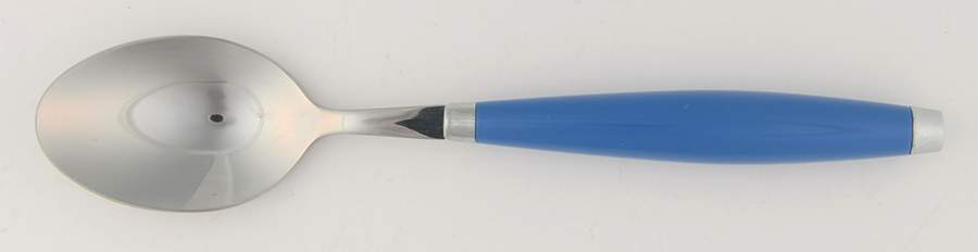 Fiesta Lapis Blue (Intro 2013) Place/Oval Soup Spoon by Homer Laughlin -1