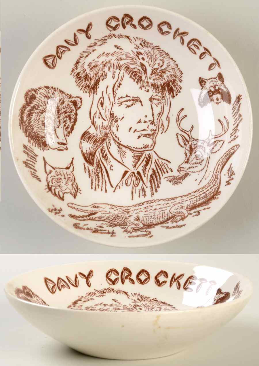 Davy Crockett Coupe Cereal Bowl by Harmony House China-1