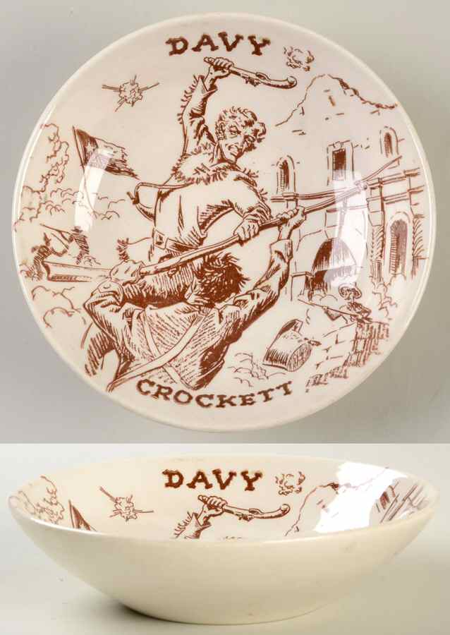 Davy Crockett Coupe Cereal Bowl by Harmony House China-1