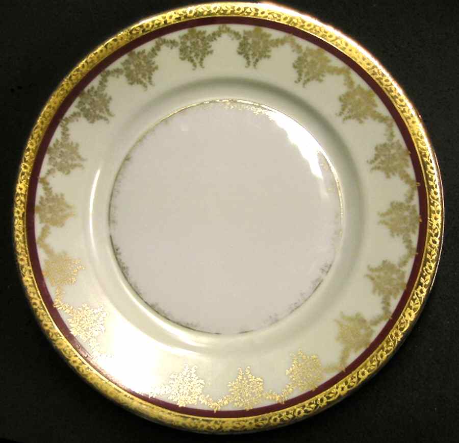 Coin Gold Dinner Plate by Hutschenreuther-1