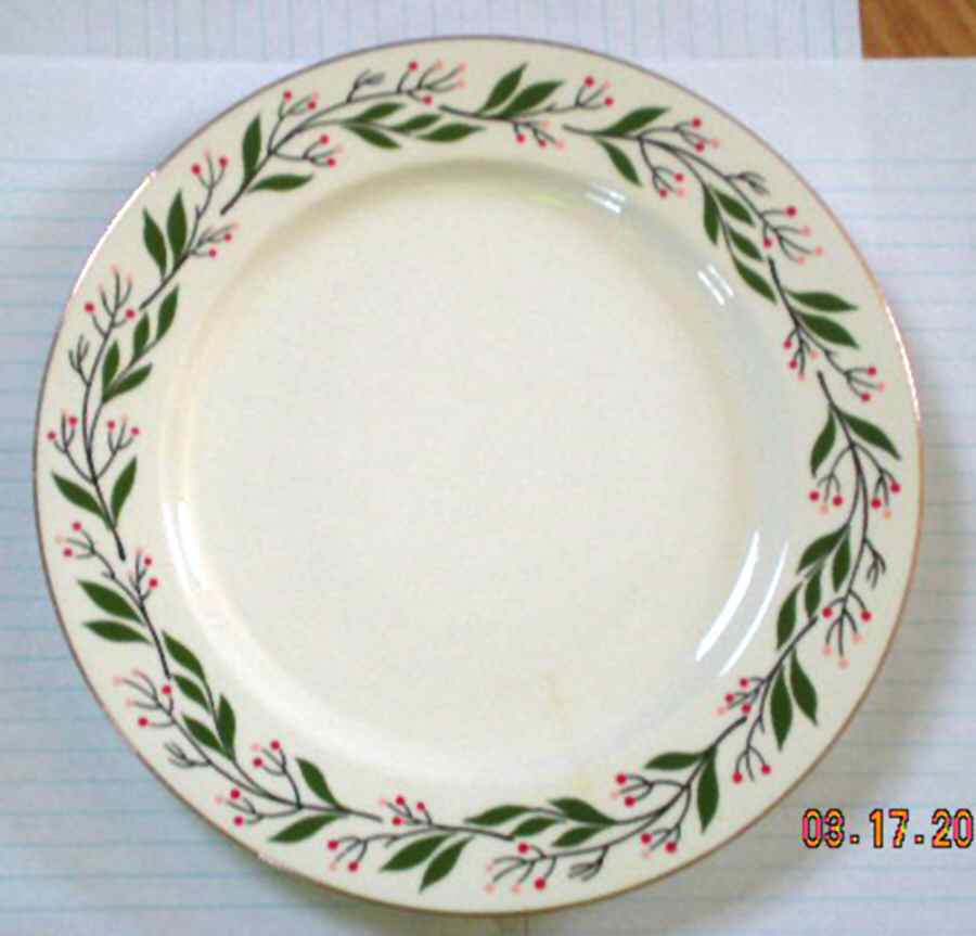 HLC4019 Dinner Plate by Homer Laughlin -1