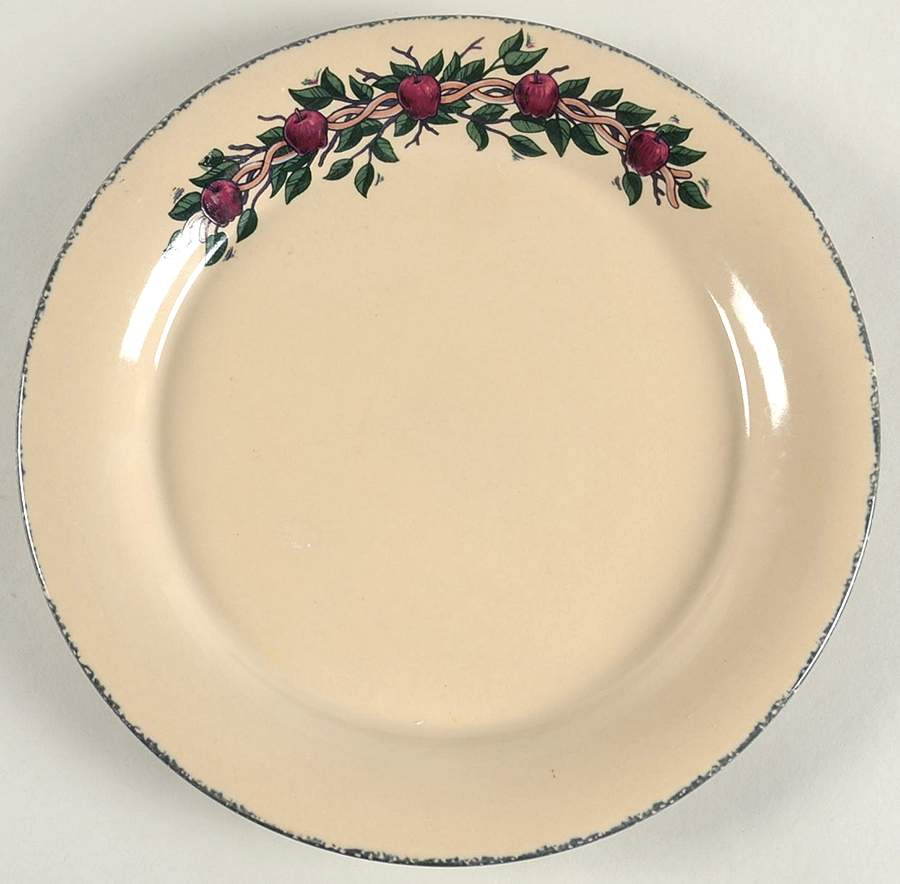 Apple Swag Dinner Plate by Home & Garden Party-1