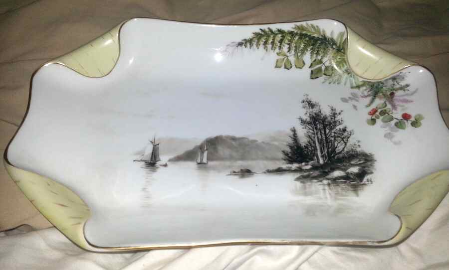 H4554 14" Rectangular Serving Platter by Haviland-1