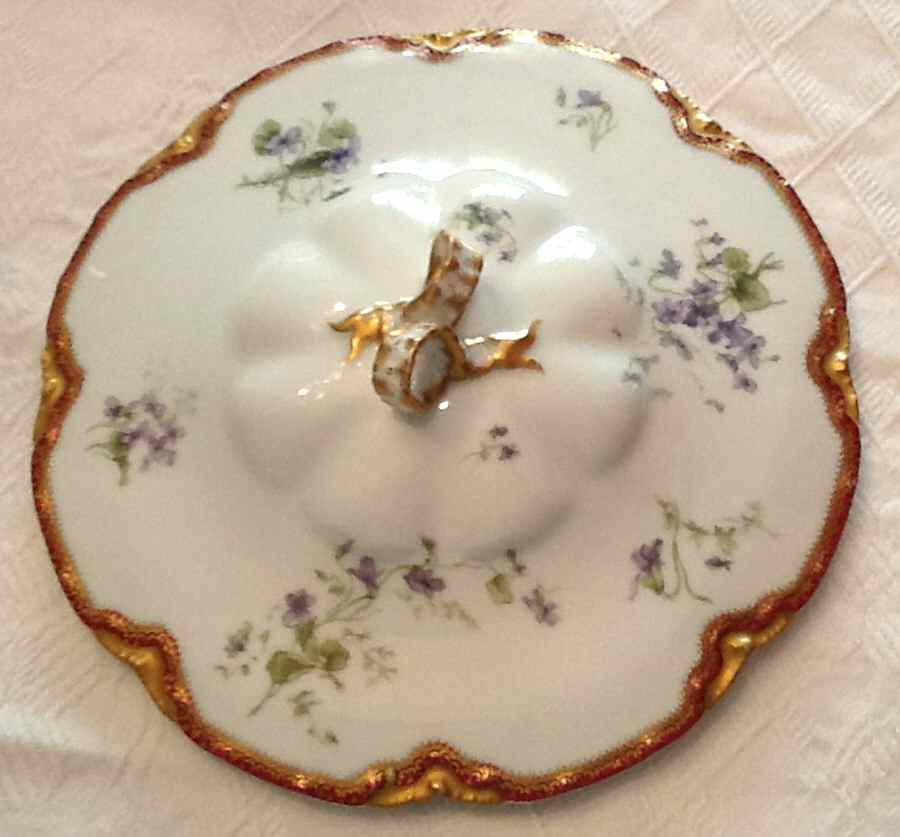 Schleiger 452-5 Round Covered Vegetable by Haviland-1