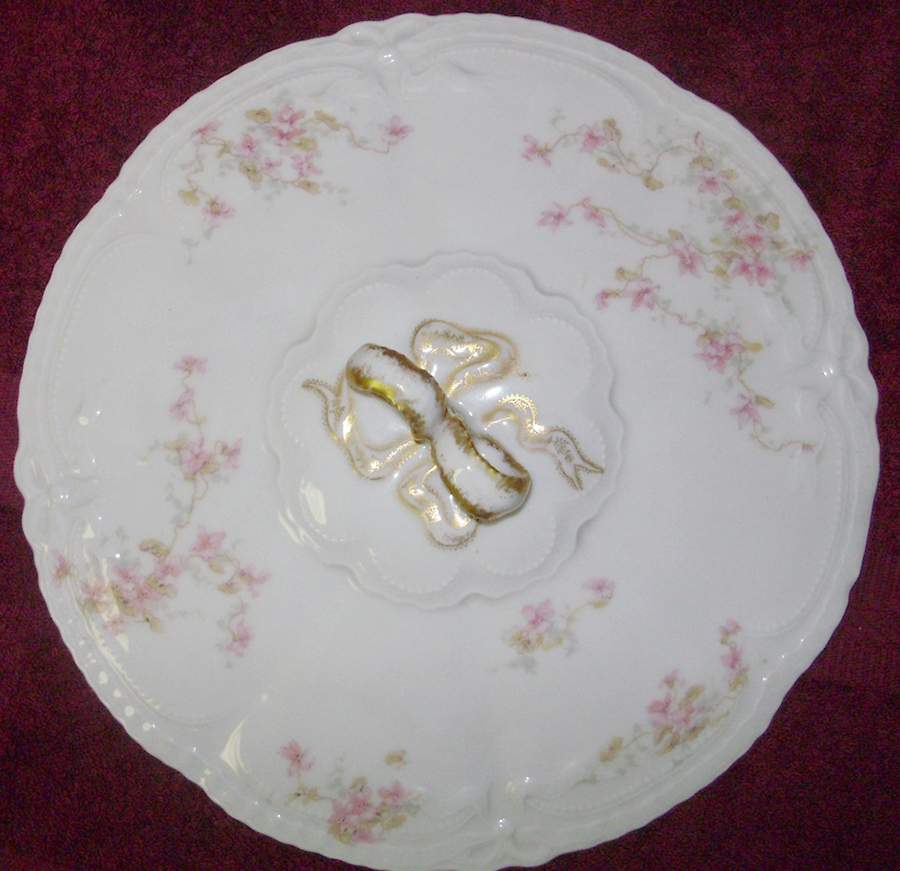 Schleiger 1023-7 Lid for Round Vegetable by Haviland-1