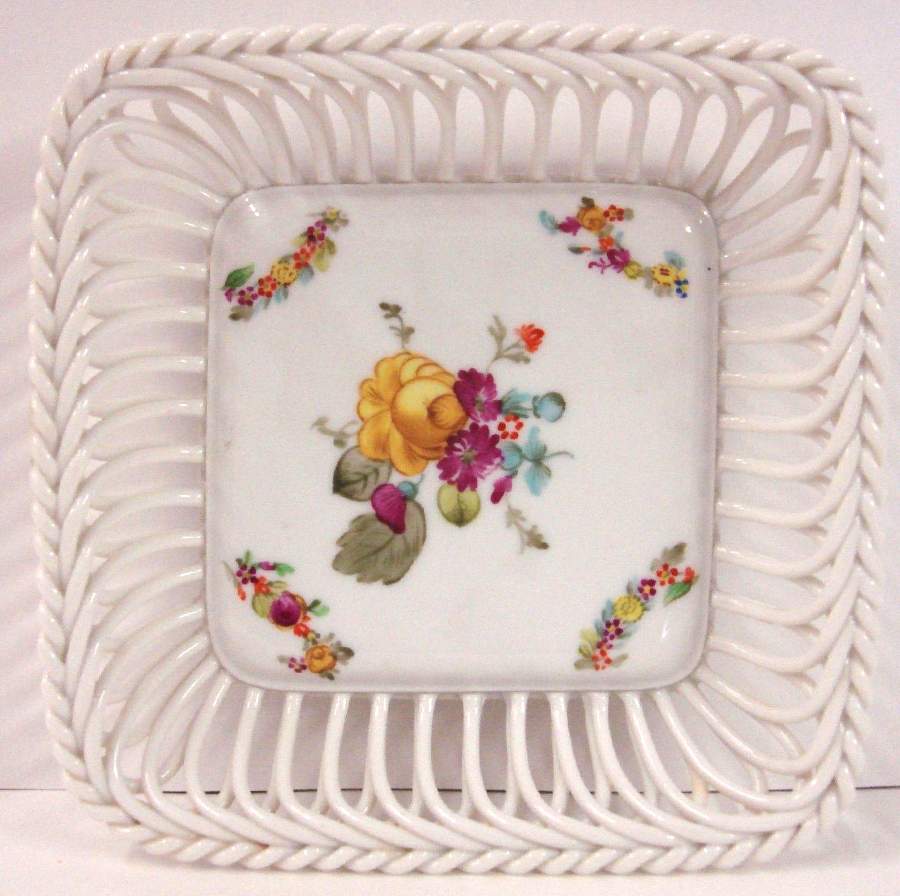 Liechtenstein Grand 5" Square Tray by Herend-1